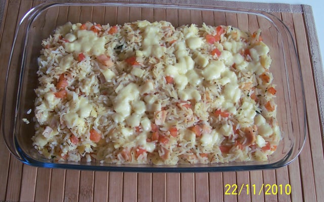 Arroz ao forno