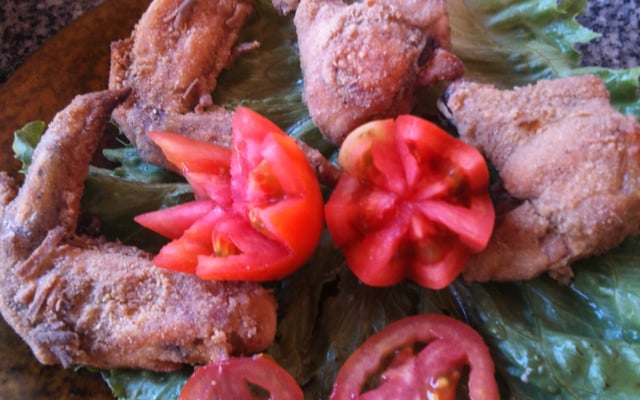 Frango à milanesa assado