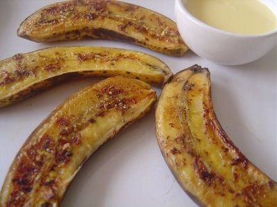 Banana flambada