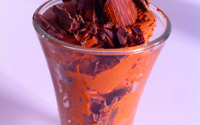 Mousse de chocolate da Bê