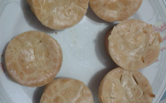 Tortinha de frango de liquidificador