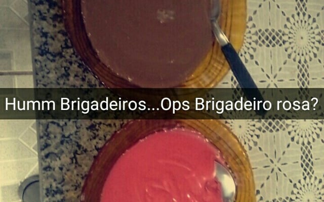 Brigadeiro de morango