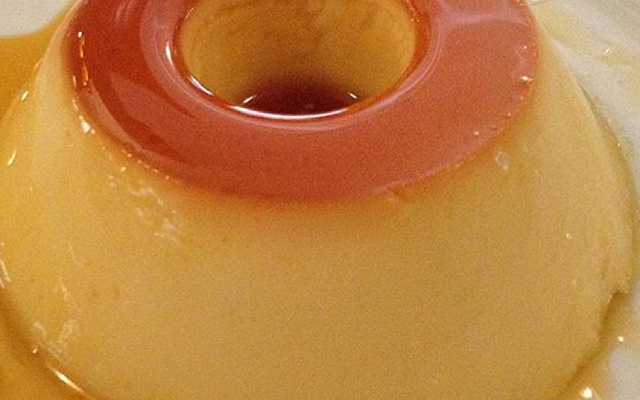 Pudim que parece mousse