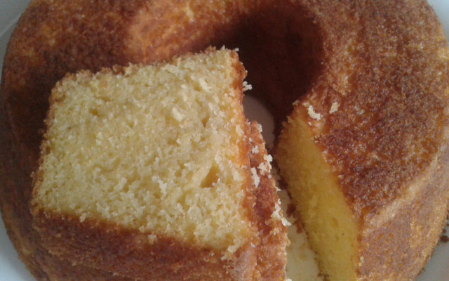 Bolo de milho verde delicioso