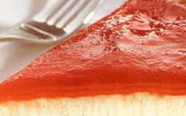 Cheesecake Romeu e Julieta