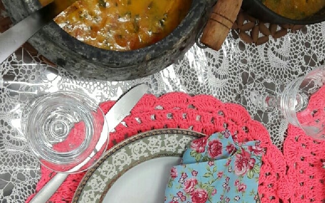 Moqueca de Camarão fresco