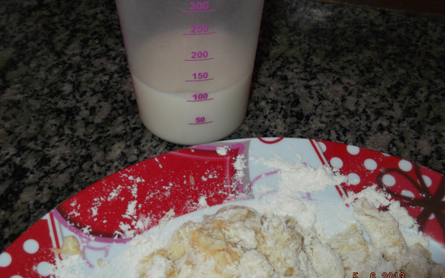 Bolinho de banana de frigideira