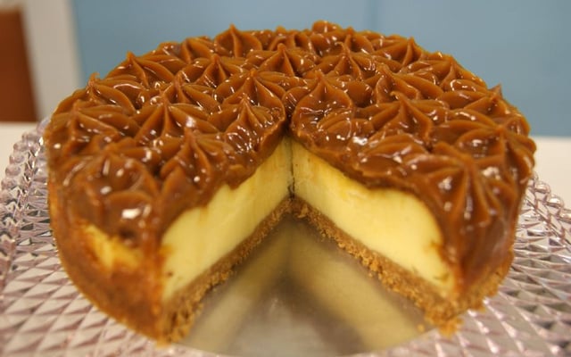 Cheesecake de doce de leite