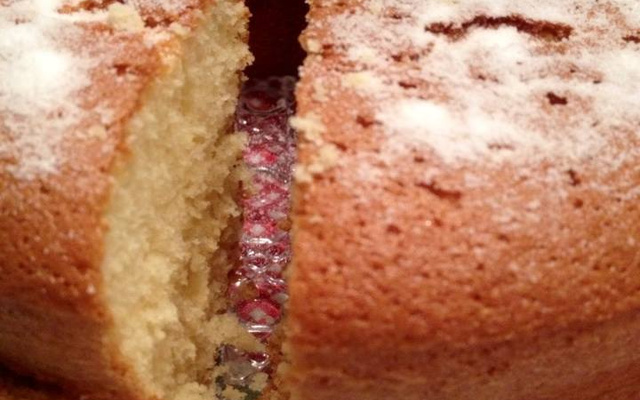 Bolo de leite quente