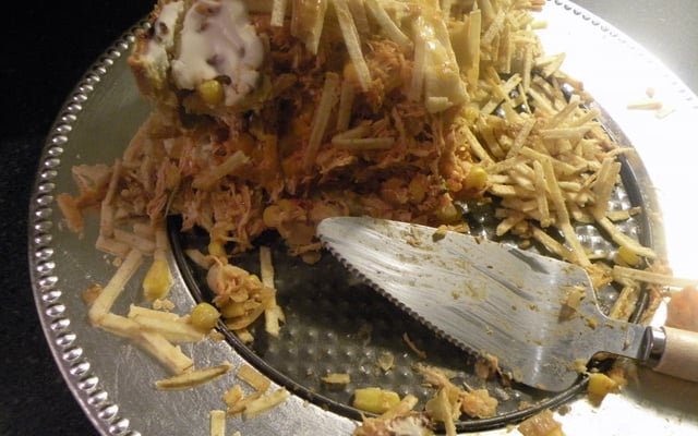 Empadão de frango delicioso