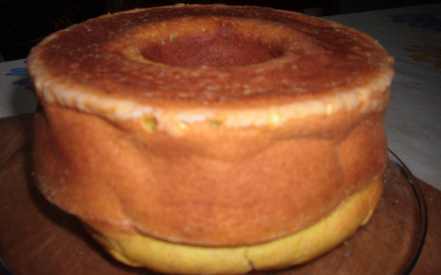 Pudim de cenoura com farinha de rosca