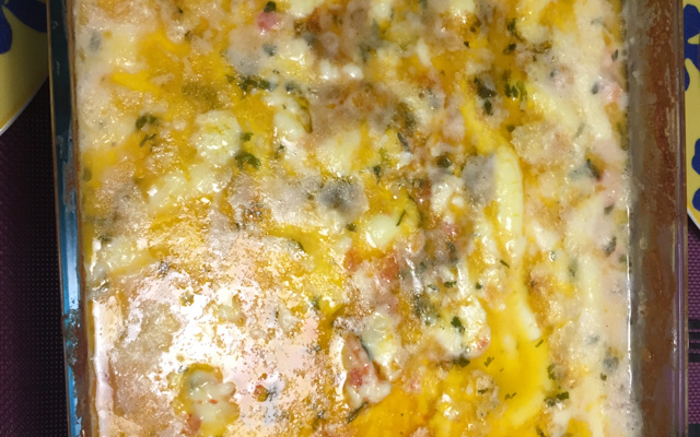 Camarão ao catupiry