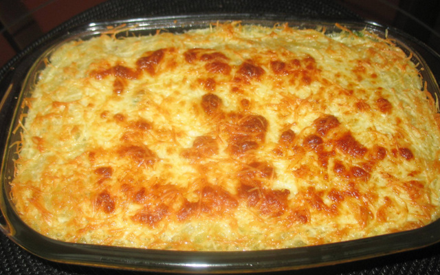 Escondidinho de bacalhau à minha moda