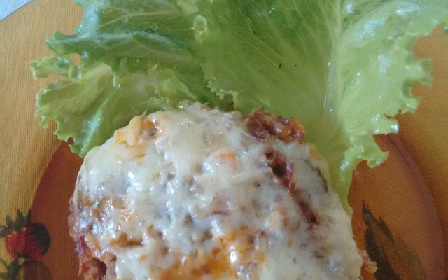 Almoço com sobras de carne