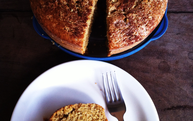 Bolo de sumo de frutas
