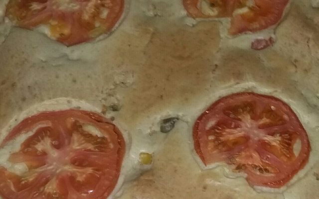 Torta cremosa de frango de liquidificador