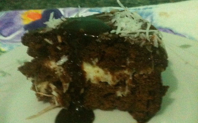 Bolo prestígio gelado