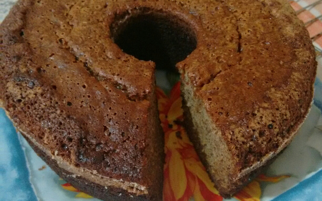 Bolo de banana prata