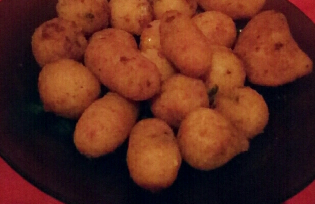 Massa para salgadinho frito