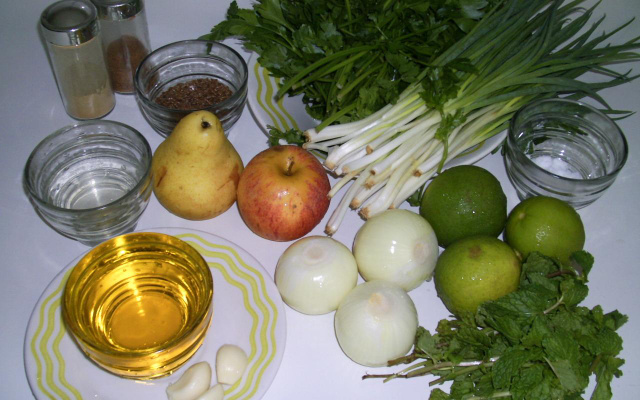 Patê light de salsinha