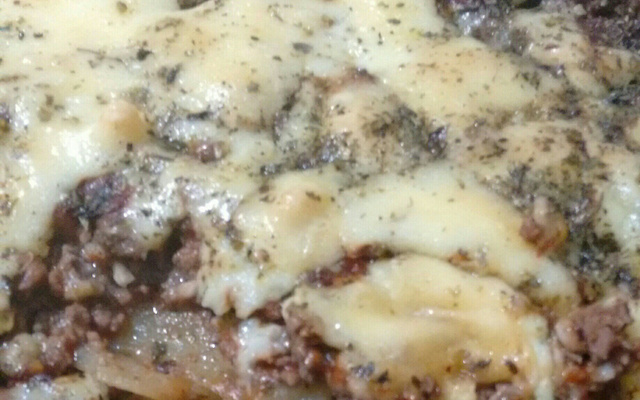 Batata à bolonhesa especial