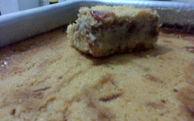 Bolo de fubá cremoso