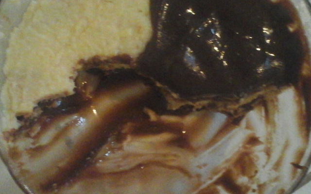 Pavê de brigadeiro com beijinho