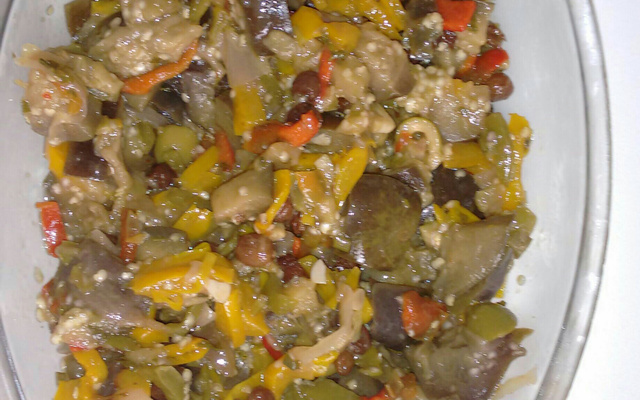 Antepasto de berinjela especial