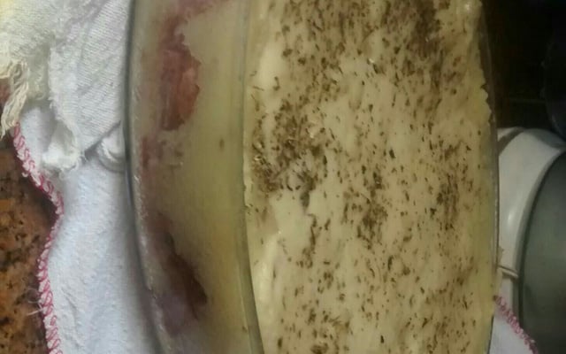 Escondidinho de calabresa