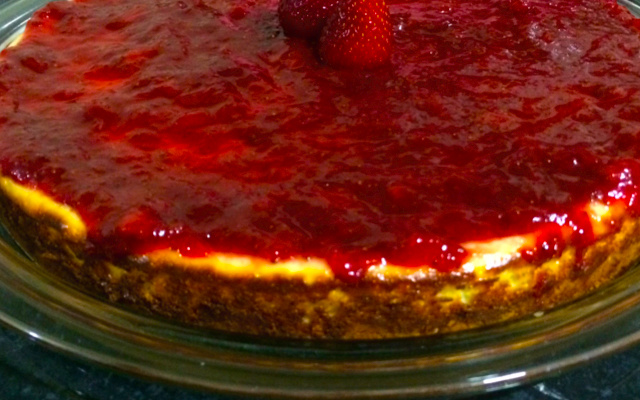 Cheesecake de morango