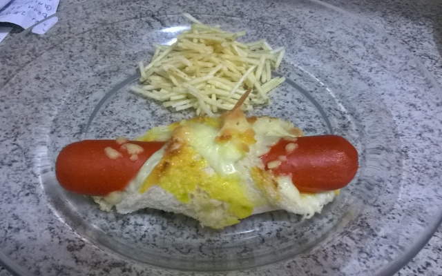 Enrolado de salsicha