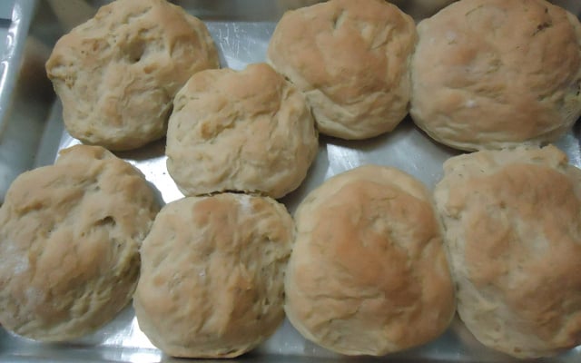 Pão caseiro sem ovo