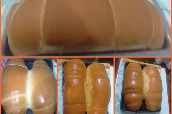 Pão de leite adocicado 