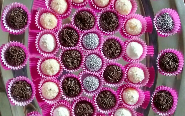 Brigadeiro de festa