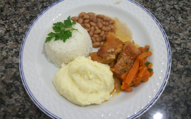 Costelinha na panela de pressão