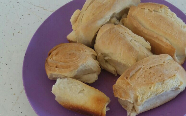 Pão francês caseiro do Vitor