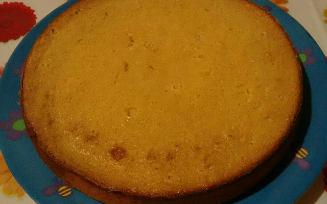 Bolo de milho de lata no liquidificador