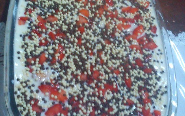 Torta de Bolacha com creme Belga