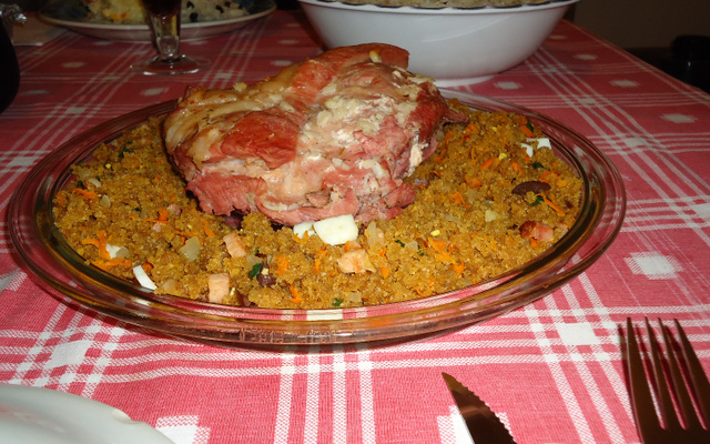 Pernil assado do Gilvan