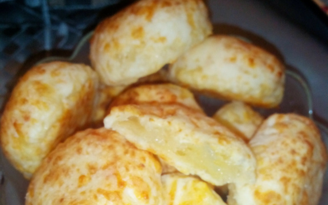 Pão de queijo com 3 ingrdientes