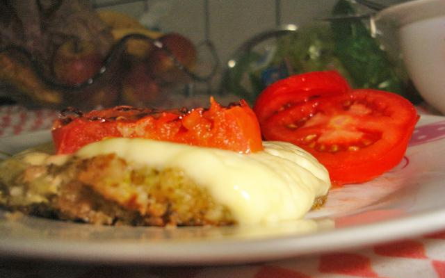 Hambúrguer de brócolis