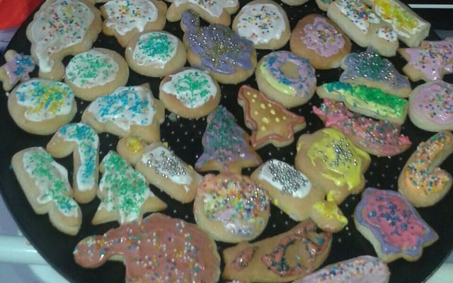 Bolachas de Natal decoradas