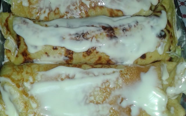 Panqueca fria de verão