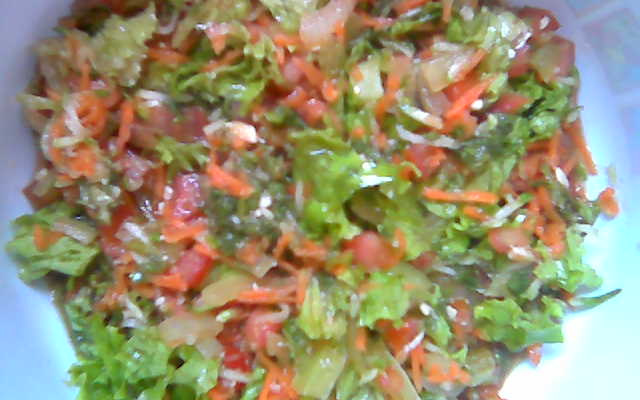 Salada de panela