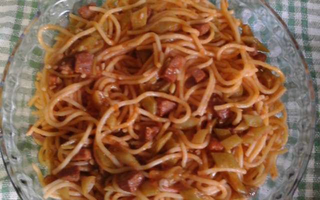 Macarrão de domingo