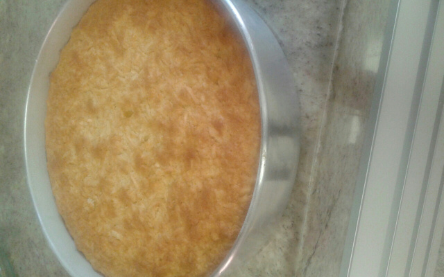 Bolo de macaxeira ou aipim