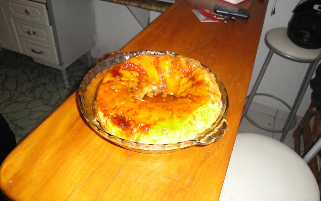 Pudim de pão fácil (igual pudim de leite condensado)