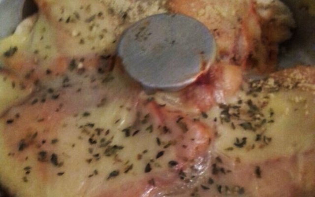 Bolo salgado de pão de forma