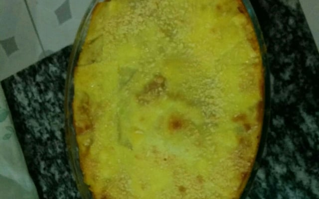 Lasanha com pão de forma