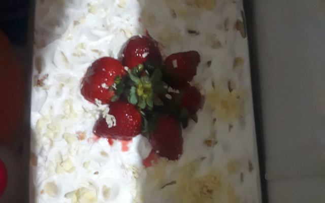 Bolo de aniversário da Luzia